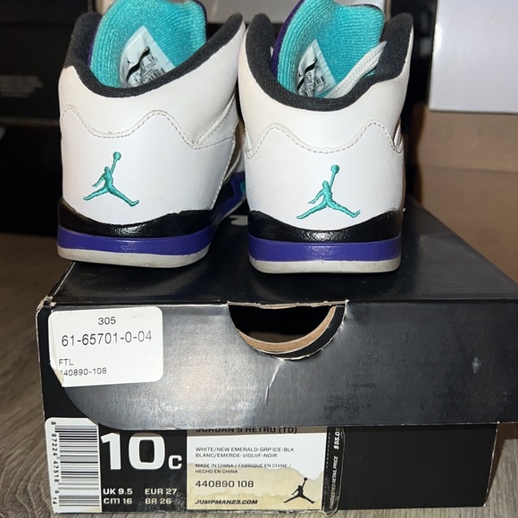 Grape 5s deadstock toddler size 10c - Picture 4 of 6